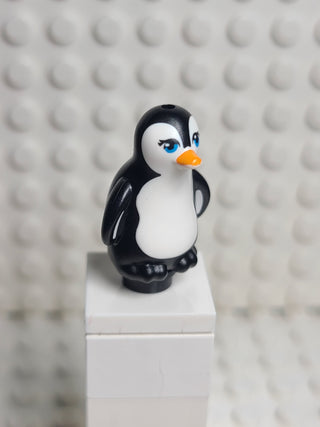 Penguin w/ Dark Azure Eyes and Orange Beak LEGO® Animals LEGO®   