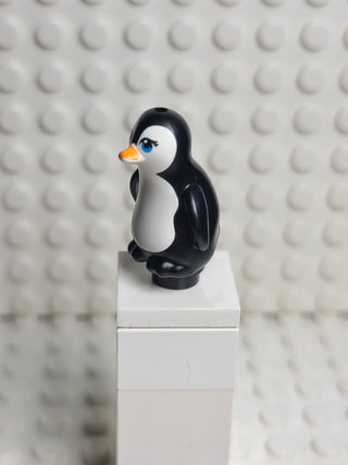 Penguin w/ Dark Azure Eyes and Orange Beak LEGO® Animals LEGO®   