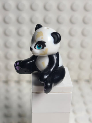 Panda, Sitting w/ Tan Dirt Stains LEGO® Animals LEGO®   