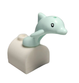 Baby Dolphin with eyebrows, 49579pb01 LEGO® Animals LEGO®