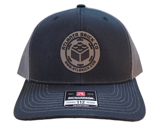 ABC Hat - Black Hat with Gray Patch Hat United Brick Co®