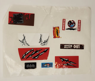 Sticker Sheet for Set Killer Croc Tail-Gator, 70907 - (30823/6177706), Part# 70907stk01 Part LEGO®