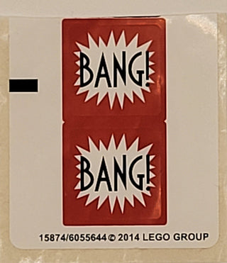 Sticker Sheet for Set Batman: The Joker Steam Roller, 76013 - (15874/6055644), Part# 76013stk01