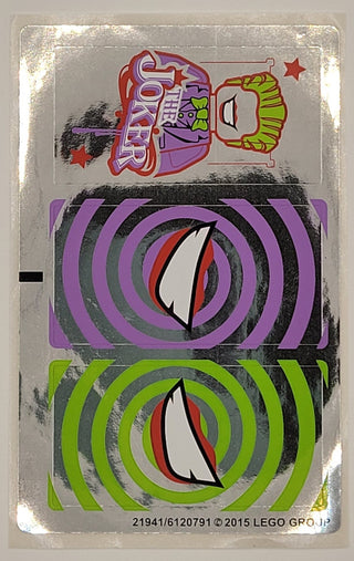 Sticker Sheet for Set Jokerland, 76035 - Sheet 2, Mirrored (21941/6120791), Part# 76035stk02