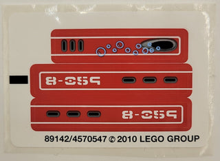 Sticker Sheet for Set Seabed Scavenger, 8059 - (89142/4570547), Part# 8059stk01
