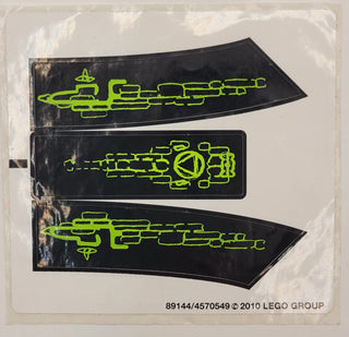 Sticker Sheet for Set Gateway of the Squid, 8061 - (89144/4570549), Part# 8061stk01