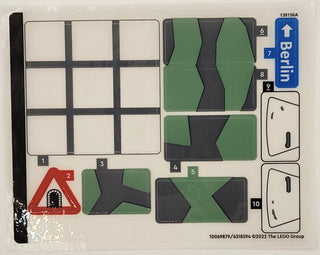 Sticker Sheet for Set Fighter Plane Chase, 77012 - (10069879/6318594), Part# 77012stk01