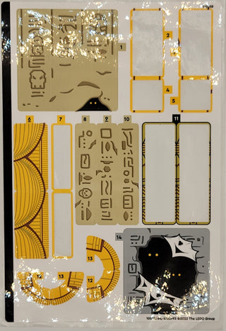 Sticker Sheet for Set Escape from the Lost Tomb, 77013 - (10075764/6332993), Part# 77013stk01