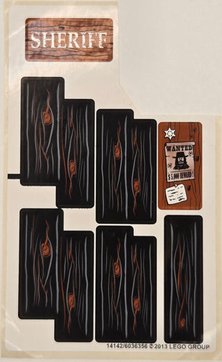 Sticker Sheet for Set Colby City Showdown, 79109- (14142/6036356), Part# 79109stk01