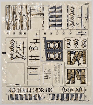 Sticker Sheet for Set The Mines of Moria, 9473 - (10635/6005724), Part# 9473stk01