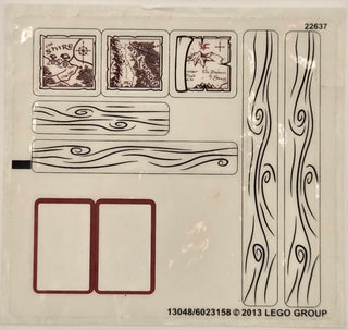 Sticker Sheet for Set An Unexpected Gathering, 79003 - (13048/6023158), Part# 79003stk01