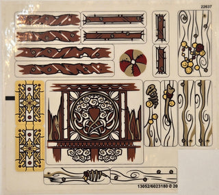 Sticker Sheet for Set The Goblin King Battle, 79010 - (13052/6023180), Part# 79010stk01
