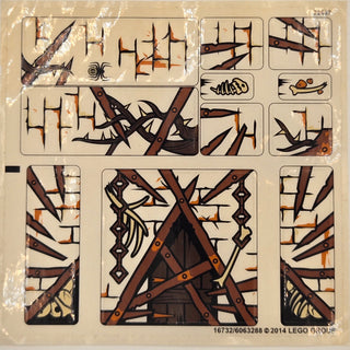 Sticker Sheet for Set Dol Guldur Battle, 79014 - (16732/6063288), Part# 79014stk01