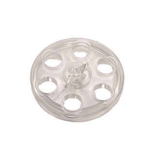 Technic Wedge Belt Wheel (Pulley), Part# 4185 Part LEGO® Trans-Clear Very Good