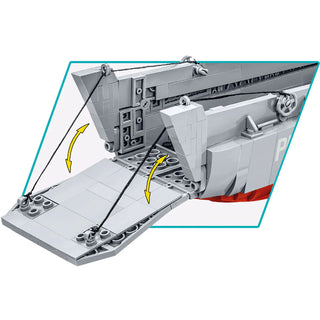 LCVP Higgins Boat Landing Craft: WWII COBI Set #4849 Building Kit Cobi Toys