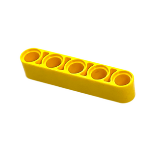 Technic, Liftarm Thick 1x5, Part# 32316 Part LEGO® Yellow