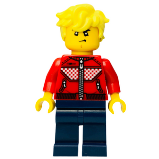 Cooper - Red Racing Jacket, drm008 Minifigure LEGO®