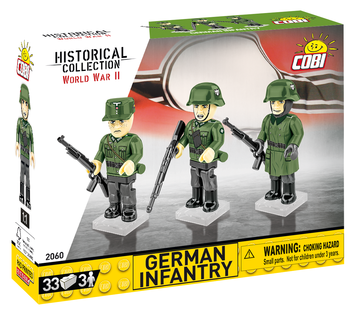 COBI Germany Infantry Figures: Set #2060 – United Brick Co® COBI Germany Infantry Figures: Set #2060 – United Brick Co®