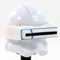 RP2 Detail White Macrobinoculars- CAC Custom Headgear Accessory Clone Army Customs Blue  