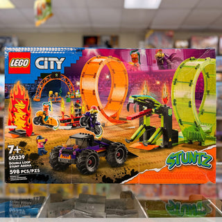Double Loop Stunt Arena, 60339 Building Kit LEGO®