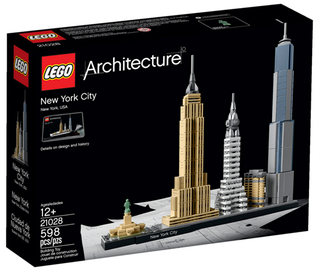 21028 - New York City - EMPTY BOX ONLY Empty Box LEGO®