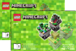 21102-Minecraft Micro World (LEGO Ideas) - The Forest - INSTRUCTIONS ONLY Instructions LEGO®