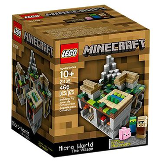 21105 - Minecraft Micro World - The Village - EMPTY BOX ONLY