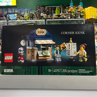 Corner Kiosk, 40757 Building Kit LEGO®