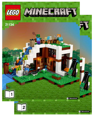 21134-The Waterfall Base - INSTRUCTIONS ONLY