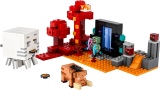 The Nether Portal Ambush, 21255 Building Kit LEGO®   