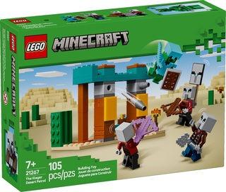 21267 - The Illager Desert Patrol - EMPTY BOX ONLY Empty Box LEGO®