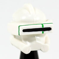White Macrobinoculars- CAC Custom Headgear Accessory Clone Army Customs Green  