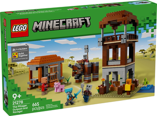 21278 - The Pillager Outpost and Ravager - EMPTY BOX ONLY