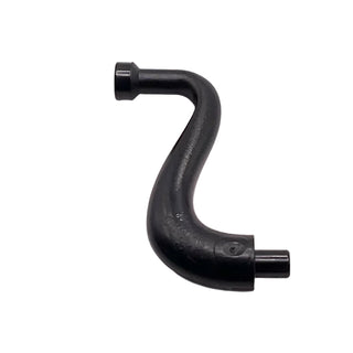 Tail / Trunk with Bar End - Long Straight Tip, Part# 80497 Part LEGO® Black