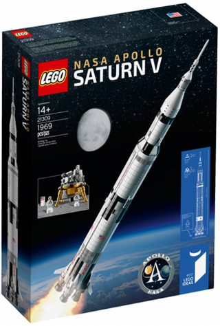 21309 - NASA Apollo Saturn V - EMPTY BOX ONLY Empty Box LEGO®