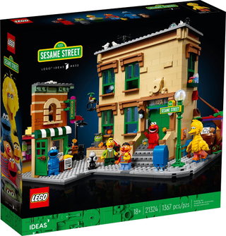 21324 - 123 Sesame Street - EMPTY BOX ONLY