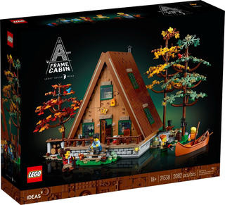 21338 - A-Frame Cabin - EMPTY BOX ONLY