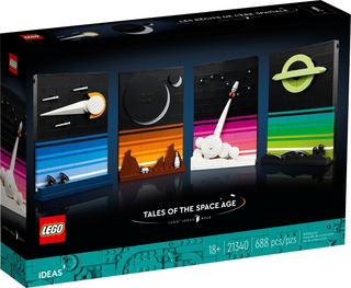 21340 - Tales of the Space Age - EMPTY BOX ONLY Empty Box LEGO®