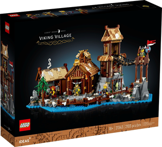 21343 - Viking Village - EMPTY BOX ONLY