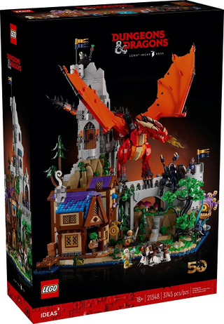 21348 - Dungeons & Dragons: Red Dragon's Tale - EMPTY BOX ONLY