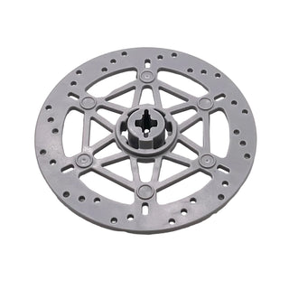 Technic, Steering Brake Disk 6 x 6, Part# 65416 Part LEGO® Light Bluish Gray