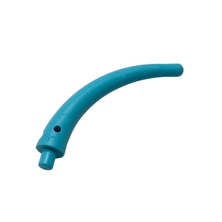 Dinosaur Tail End Section/Horn, Part# 40379 Part LEGO® Medium Azure