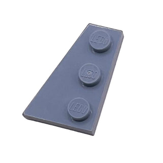 Wedge, Plate 3 x 2 Left, Part# 43723 Part LEGO® Sand Blue