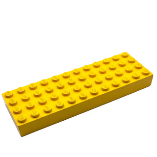 Brick 4x12, Part# 4202 Part LEGO® Yellow Very Good
