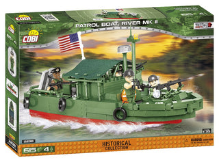 COBI Patrol Boat, River MK II: Set #2238 Cobi Kit Cobi Toys