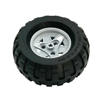 Wheel 43.2mm D. x 26mm with Black Tire 81.6 x 38 R Balloon (41896 + 45892), Part# 41896c01
