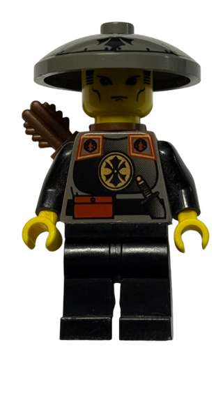 Dragon Fortress Guard - Conical Helmet, Quiver, adv047 - LEGO® Adventurers Minifigure
