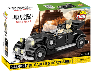 COBI De Gaulle's Horch830BL: Set #2261 Cobi Kit Cobi Toys