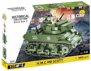 COBI H.M.C M8 Scott Tank: Set #2279 Cobi Kit Cobi Toys