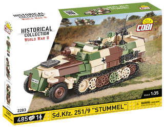 COBI Sd.Kfz. 251/9 "Stummel" Half-Track : Set #2283 Cobi Kit Cobi Toys